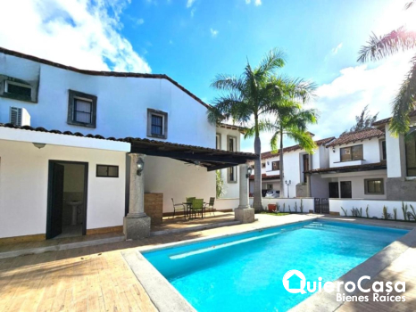 Apartamento amueblado en renta en Las Colinas
